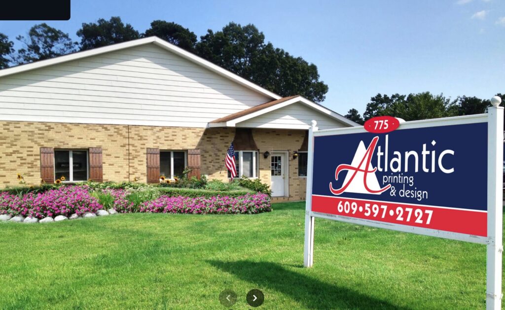 manahawkin location of Atlantic Printing and Design commercial printer