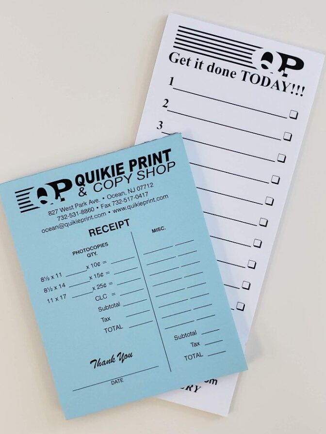 note pad printing custom printed sticky notes nj